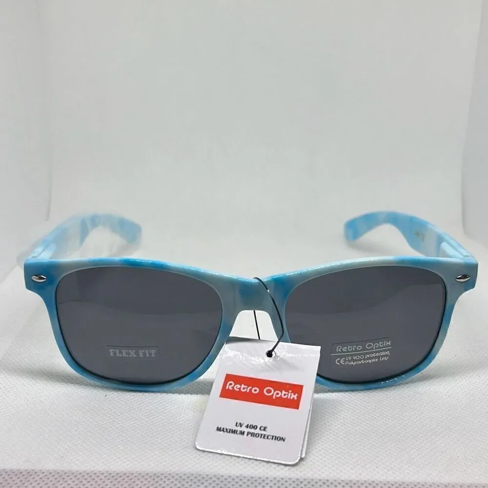 Tie-Dye Unisex Retro Sunglasses